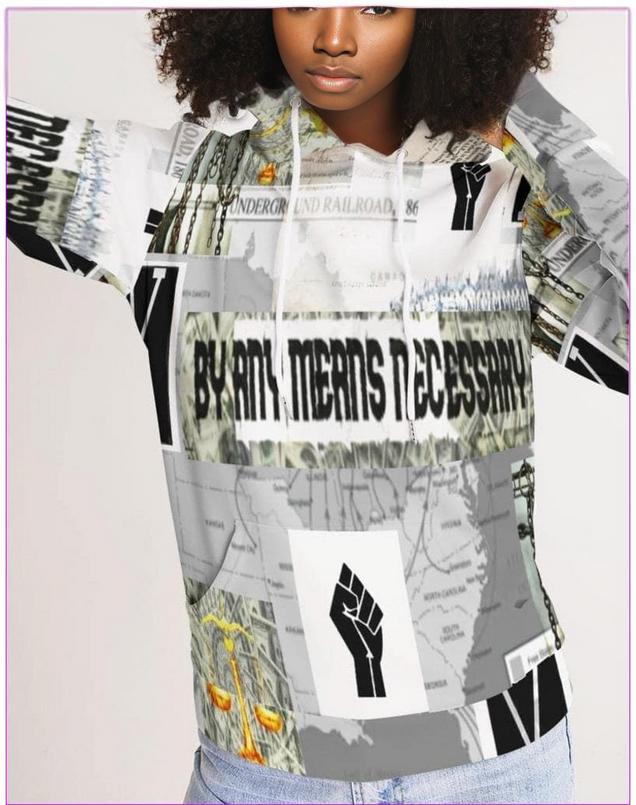B.A.M.N (By Any Means Necessary) Clothing 2 Womens Hoodie - Women's Hoodie at TFC&H Co.