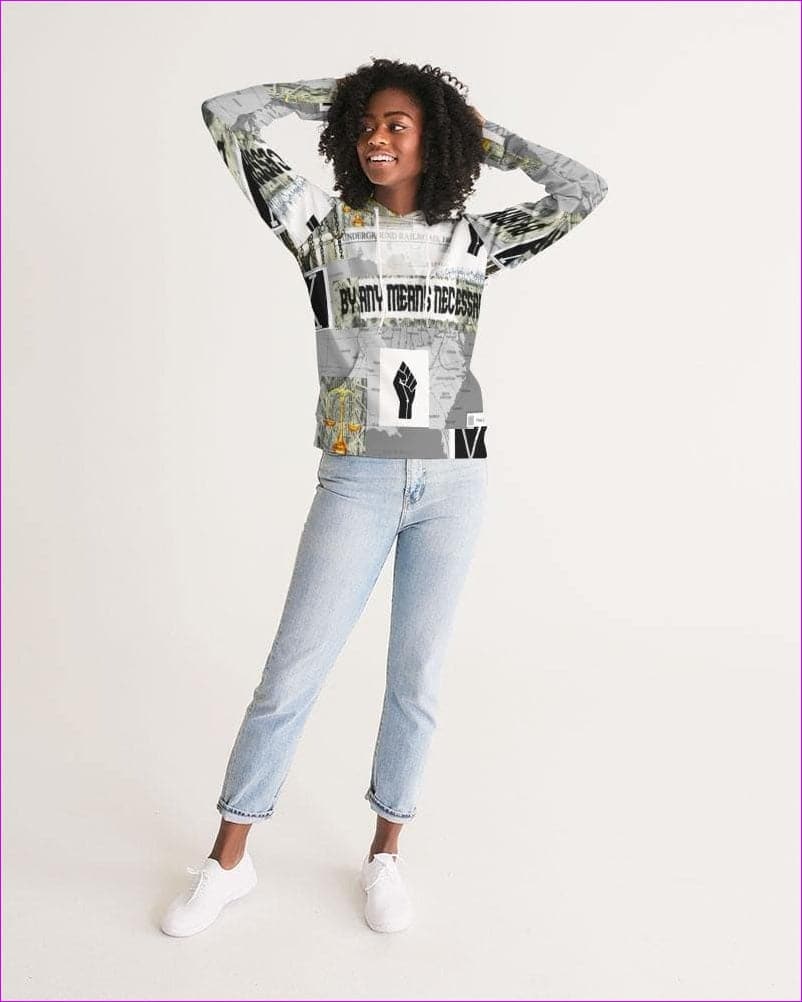 B.A.M.N (By Any Means Necessary) Clothing 2 Womens Hoodie - Women's Hoodie at TFC&H Co.