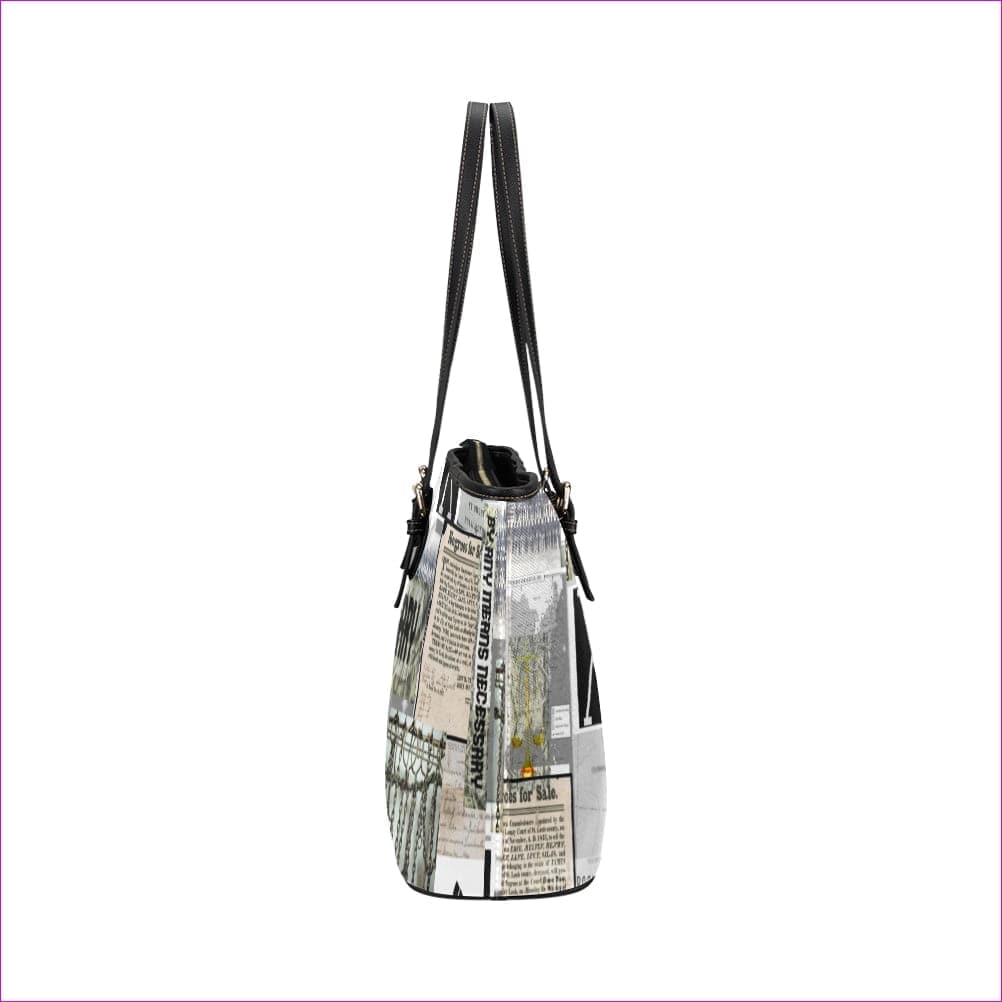 B.A.M.N (By Any Means Necessary) Clothing 2 Womens Leather Tote -2 styles - handbag at TFC&H Co.