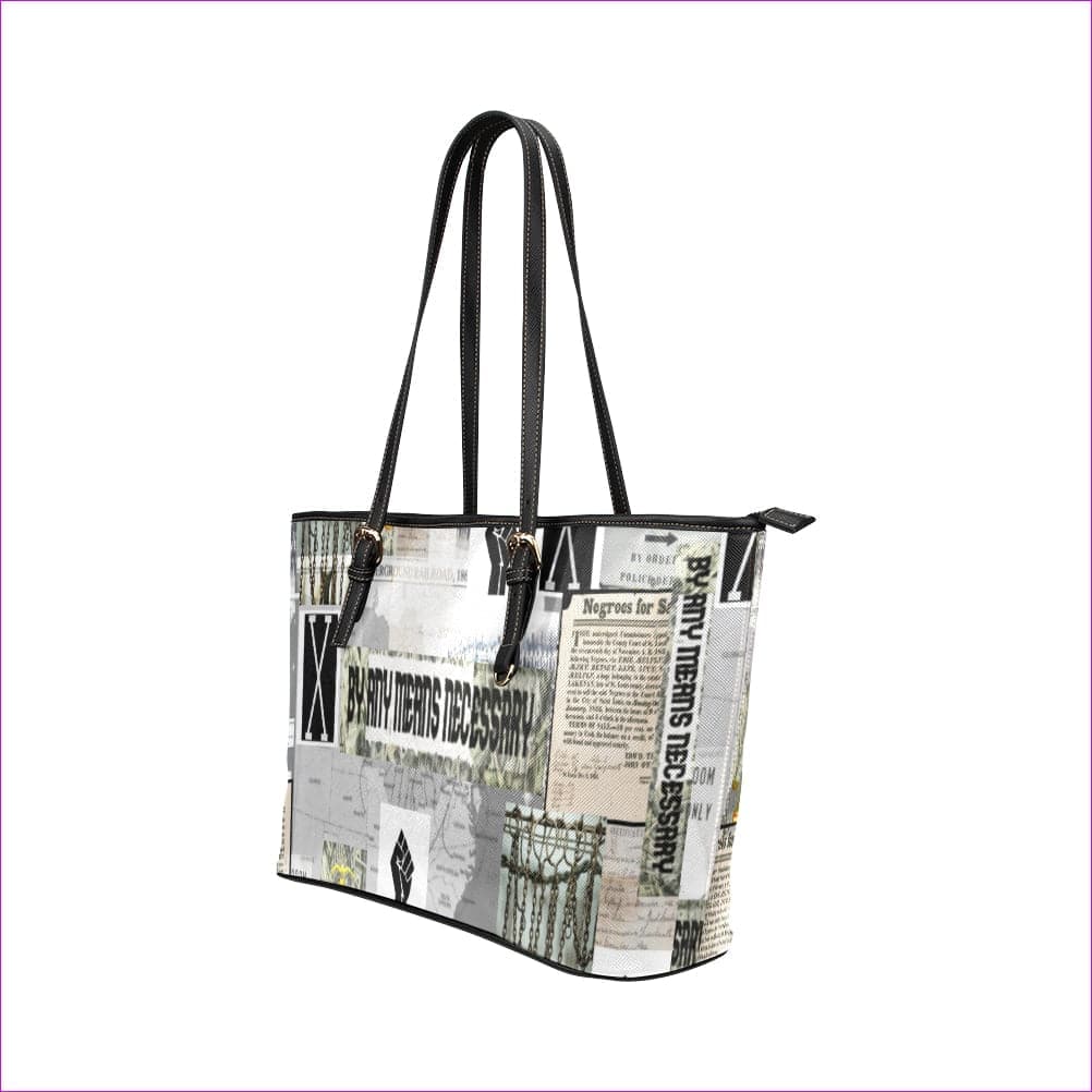 B.A.M.N (By Any Means Necessary) Clothing 2 Womens Leather Tote -2 styles - handbag at TFC&H Co.