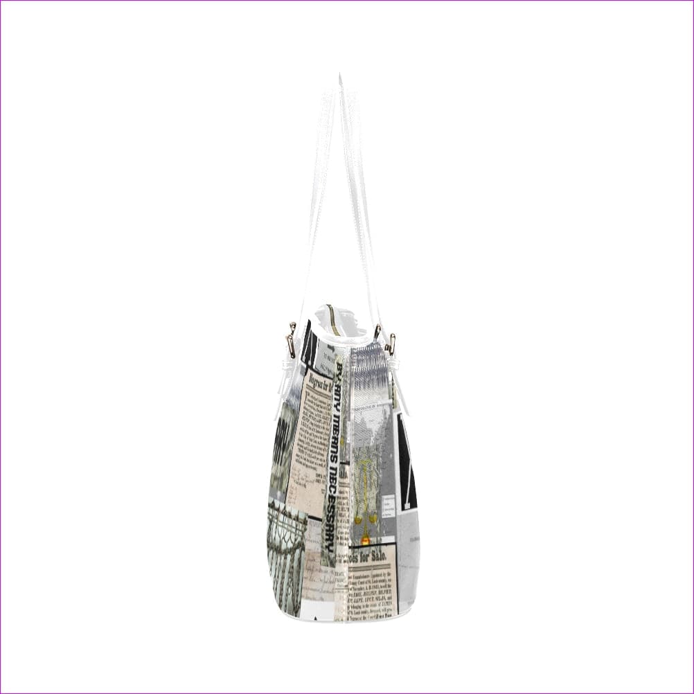 B.A.M.N (By Any Means Necessary) Clothing 2 Womens Leather Tote -2 styles - handbag at TFC&H Co.