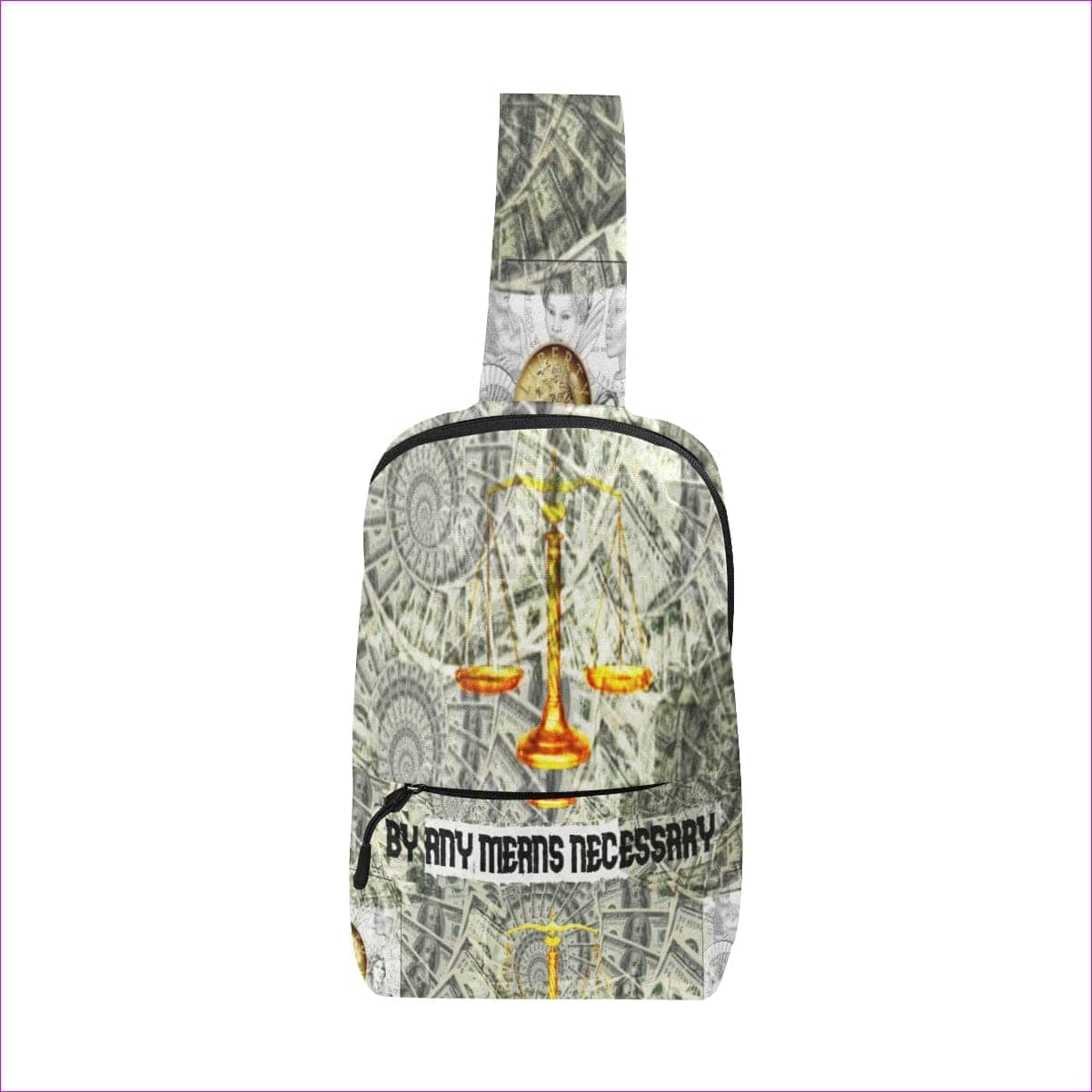 B.A.M.N (By Any Means Necessary) Clothing Men's Chest Bag - Chest Bags at TFC&H Co.