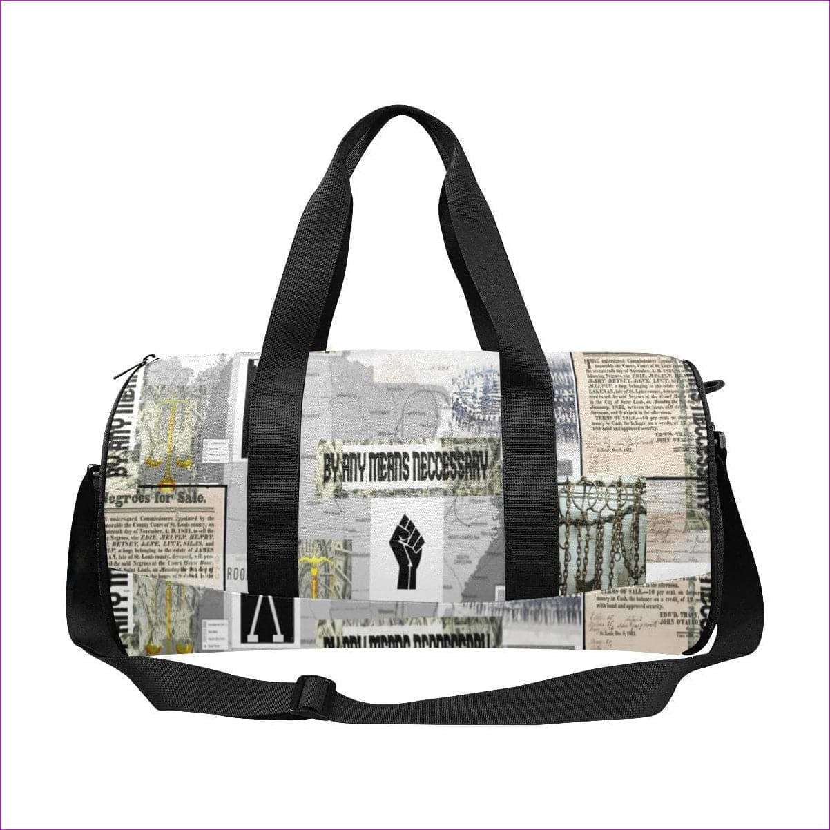 B.A.M.N (By Any Means Necessary) Clothing Travel Duffle - Travel Bags at TFC&H Co.