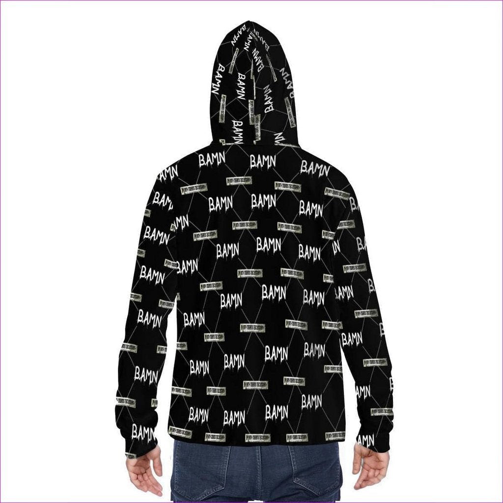 - B.A.M.N - By Any Means Necessary Unisex Pullover Hoodie w/ Mask - unisex hoodie at TFC&H Co.