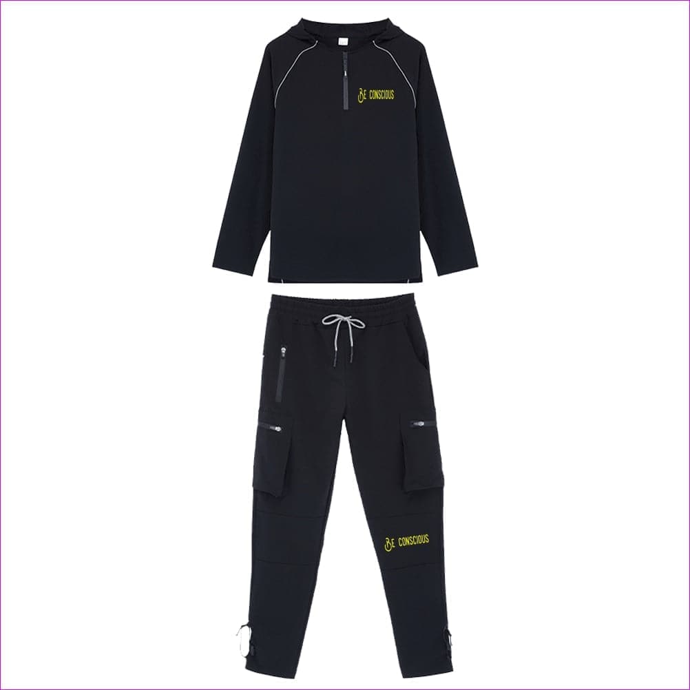 Be Conscious Men's Hoodie & Pants Set - Men's Top & Pants Set at TFC&H Co.