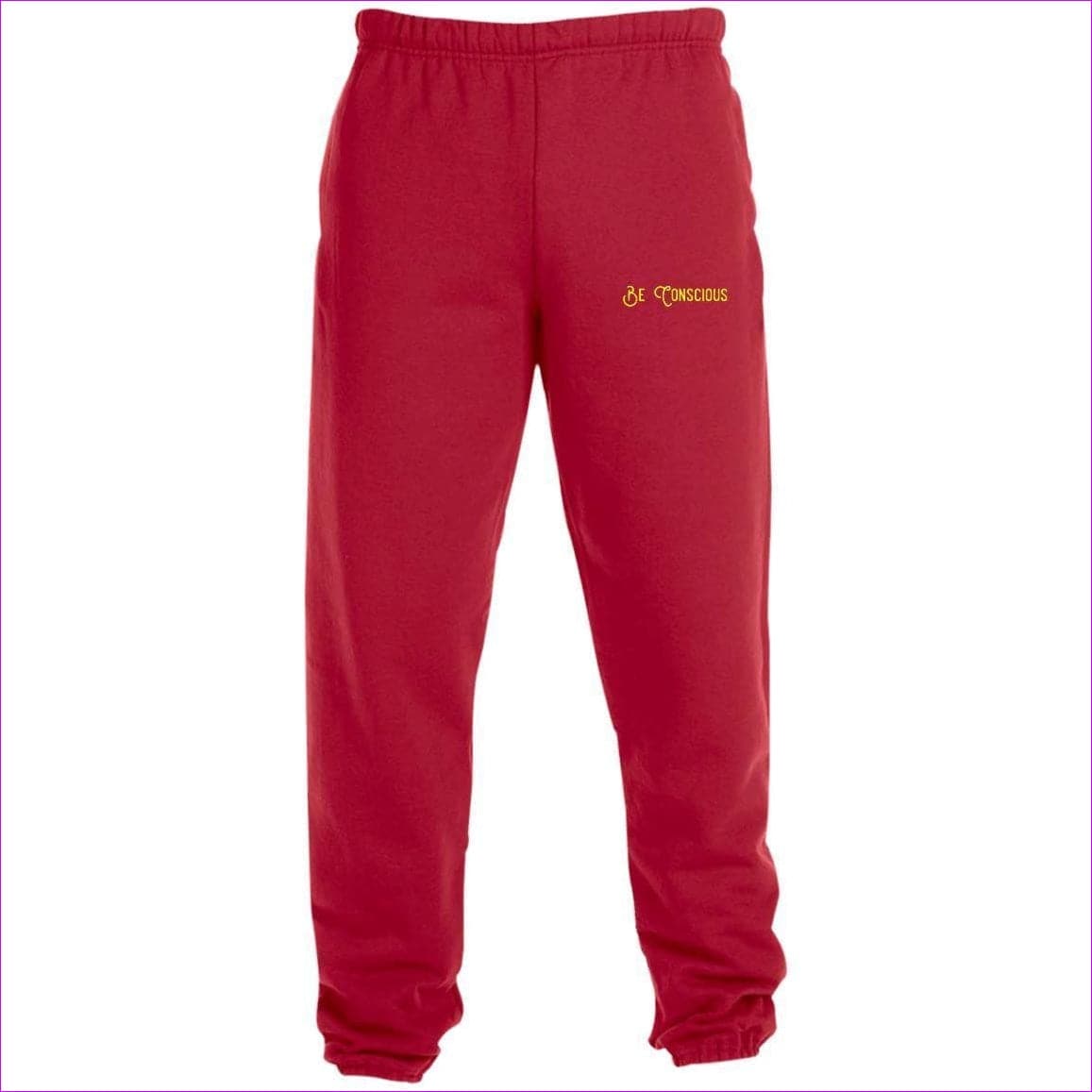 True Red - Be Conscious Sweatpants with Pockets - mens sweatpants at TFC&H Co.