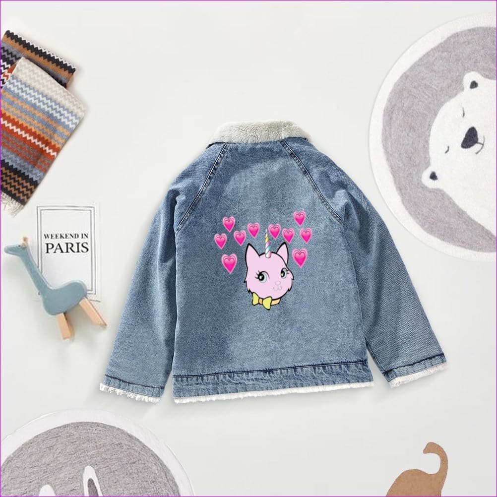 Bec & Friends Kids Faux Rabbit Fur Jacket - kids coat at TFC&H Co.
