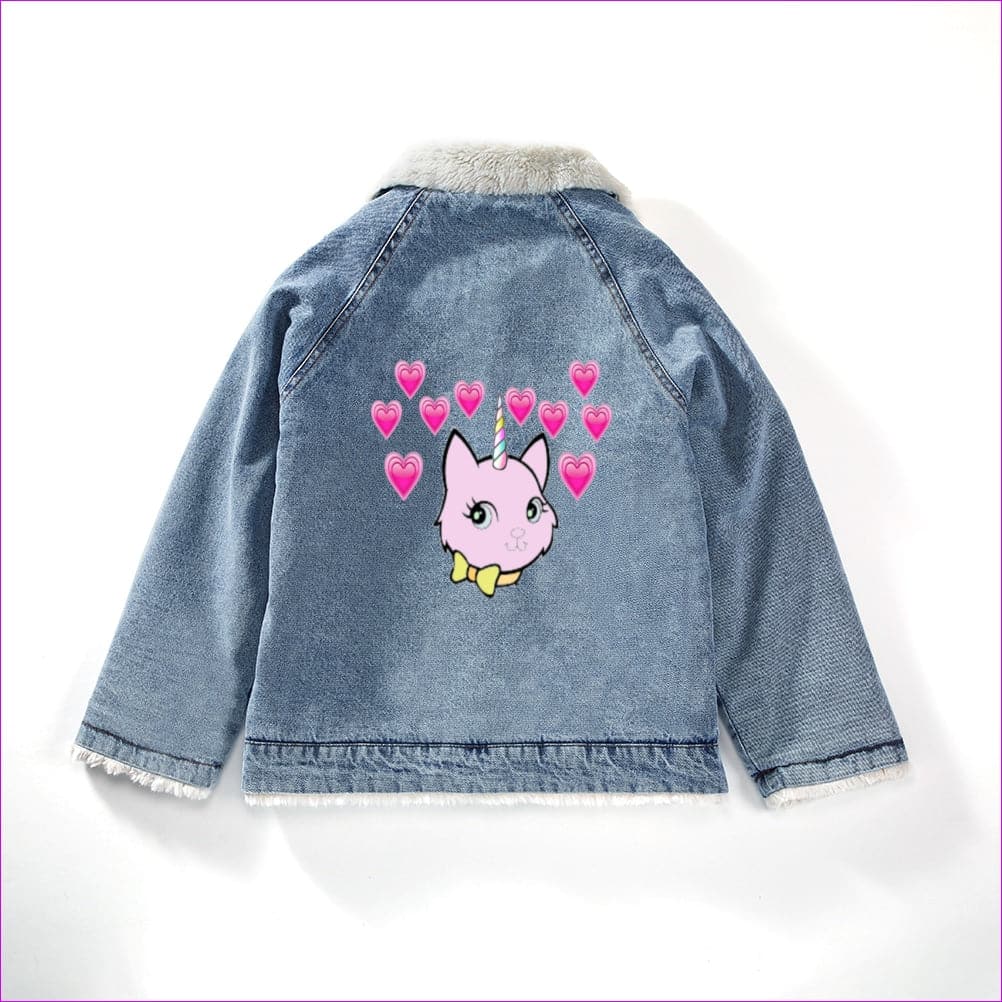 Bec & Friends Kids Faux Rabbit Fur Jacket - kids coat at TFC&H Co.