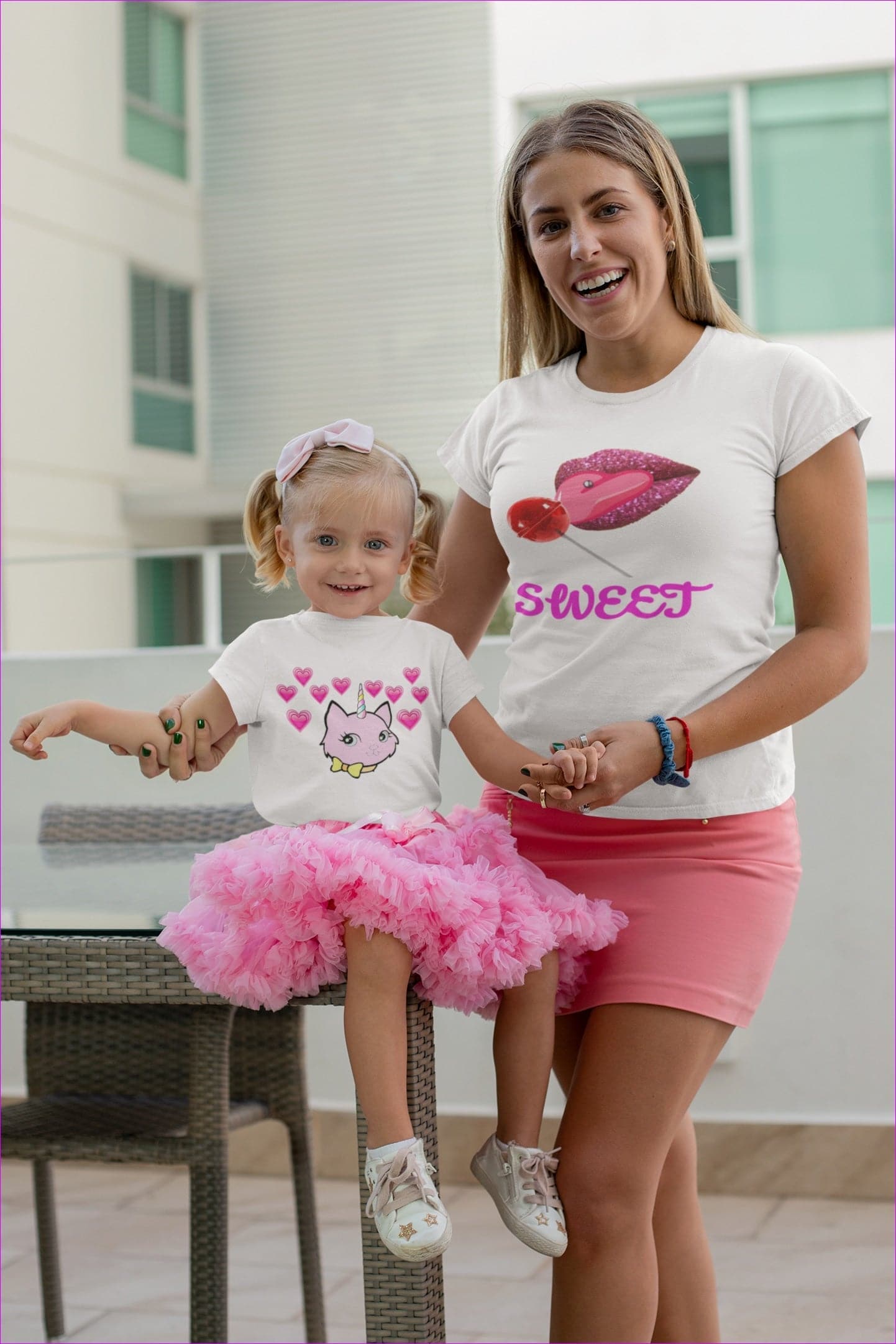 Bec & Friends Uni-Kitten Infant Fine Jersey Tee - kids tee at TFC&H Co.