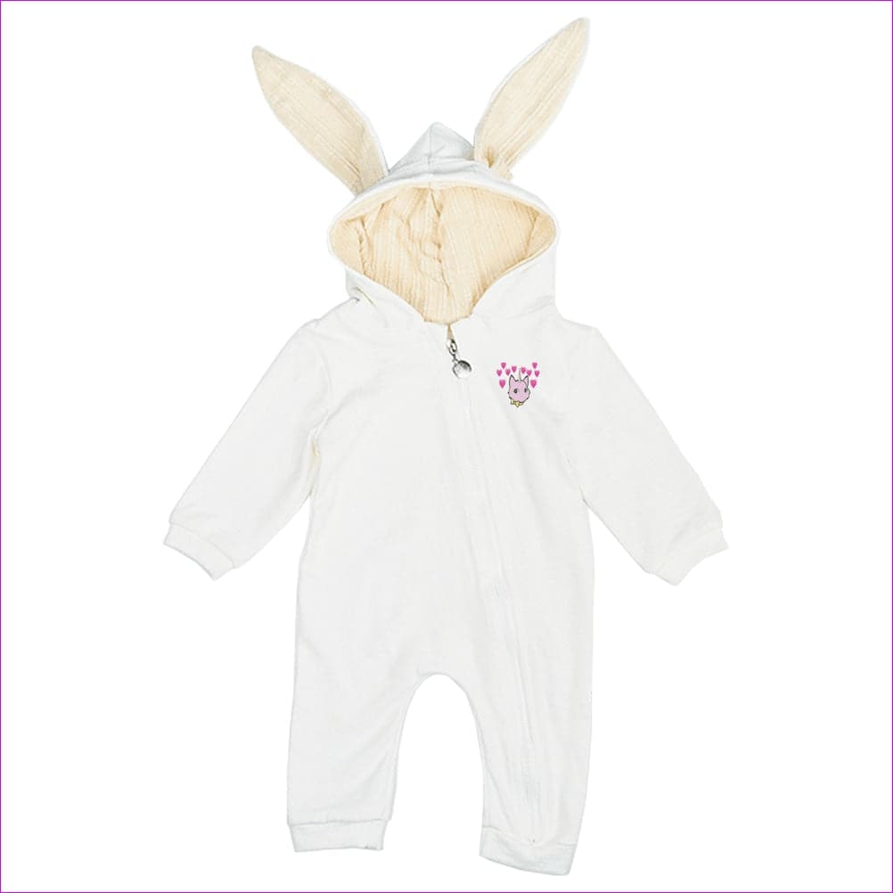Bec & Friends Uni-Kitten Infant Hooded Jumpsuit - baby romper at TFC&H Co.