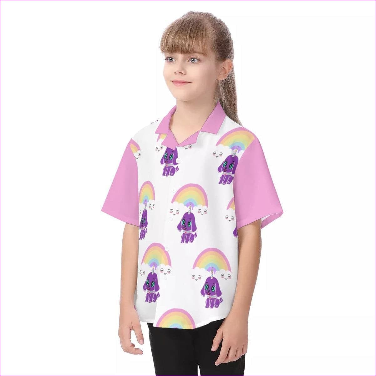 Bec's Uni-Pup Kids Hawaiian Shirt - kid's top at TFC&H Co.