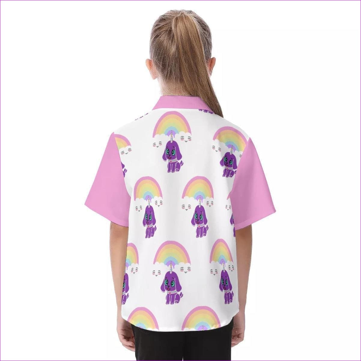 Bec's Uni-Pup Kids Hawaiian Shirt - kid's top at TFC&H Co.