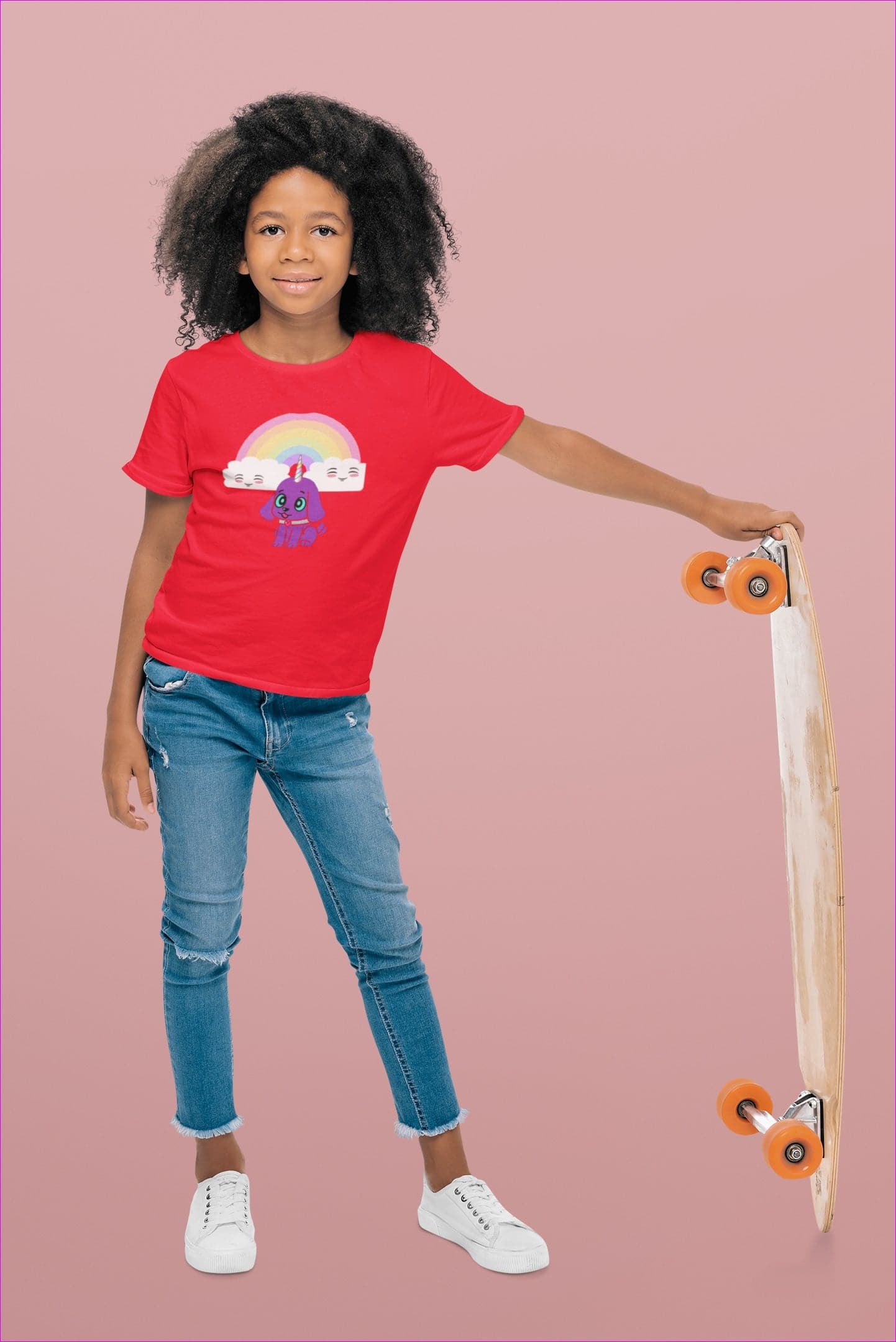 Bec's Uni-Pup Princess Tee - Kid's t-shirt at TFC&H Co.