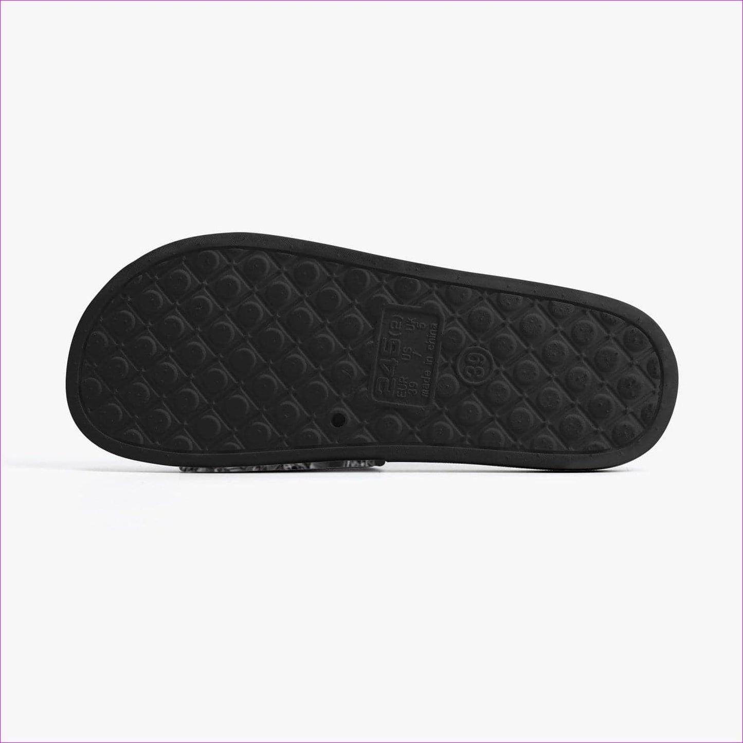 Black Ice Men's Slides - men's slides at TFC&H Co.