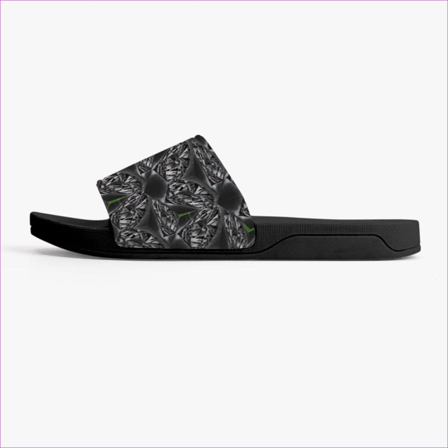 Black Ice Men's Slides - men's slides at TFC&H Co.