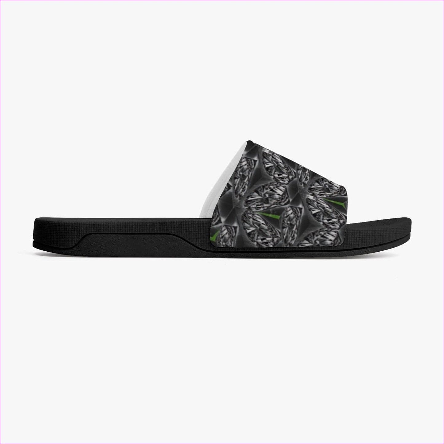 Black Ice Men's Slides - men's slides at TFC&H Co.