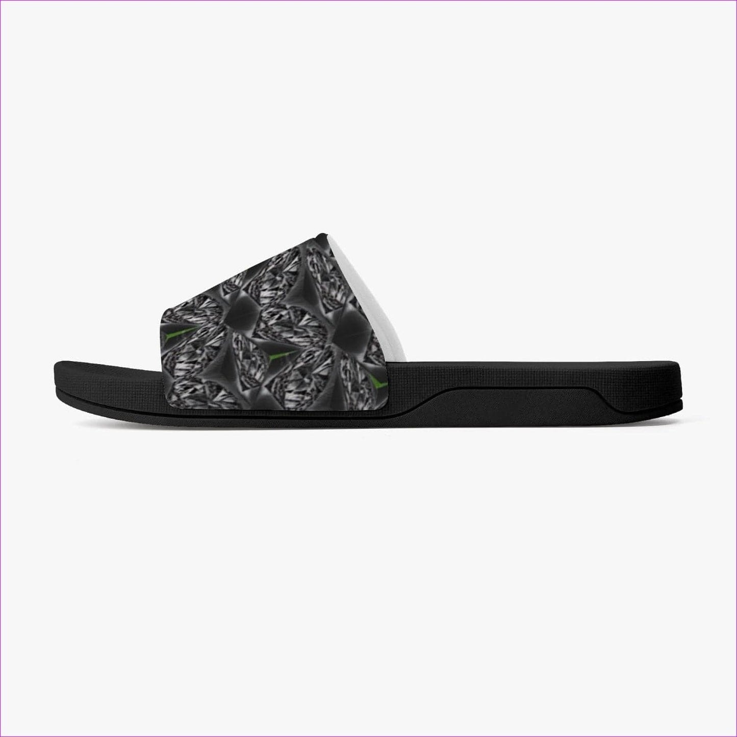 Black Ice Men's Slides - men's slides at TFC&H Co.