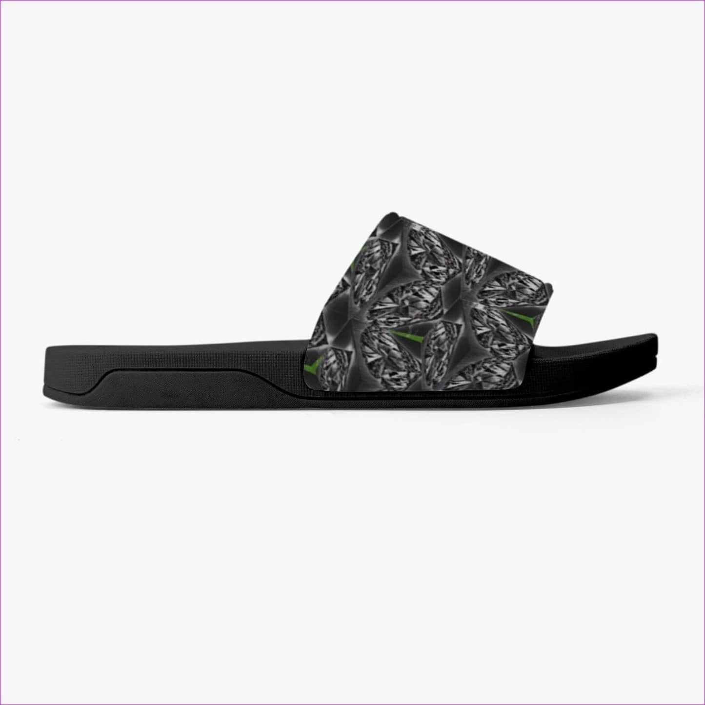 Black Ice Men's Slides - men's slides at TFC&H Co.