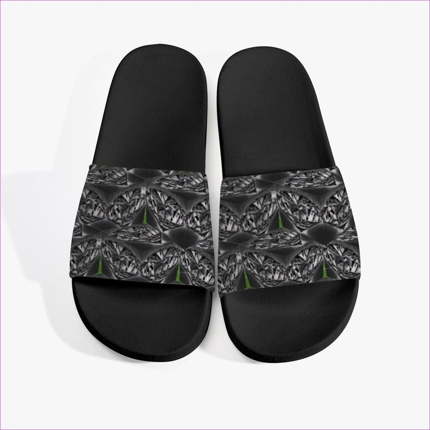 Black Ice Men's Slides - men's slides at TFC&H Co.