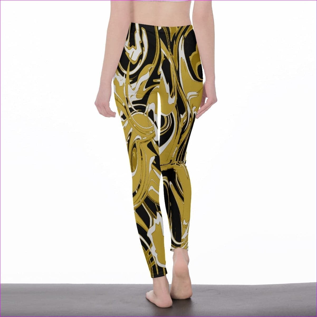 Black Ivy Distressed Casual Leggings - women's leggings at TFC&H Co.