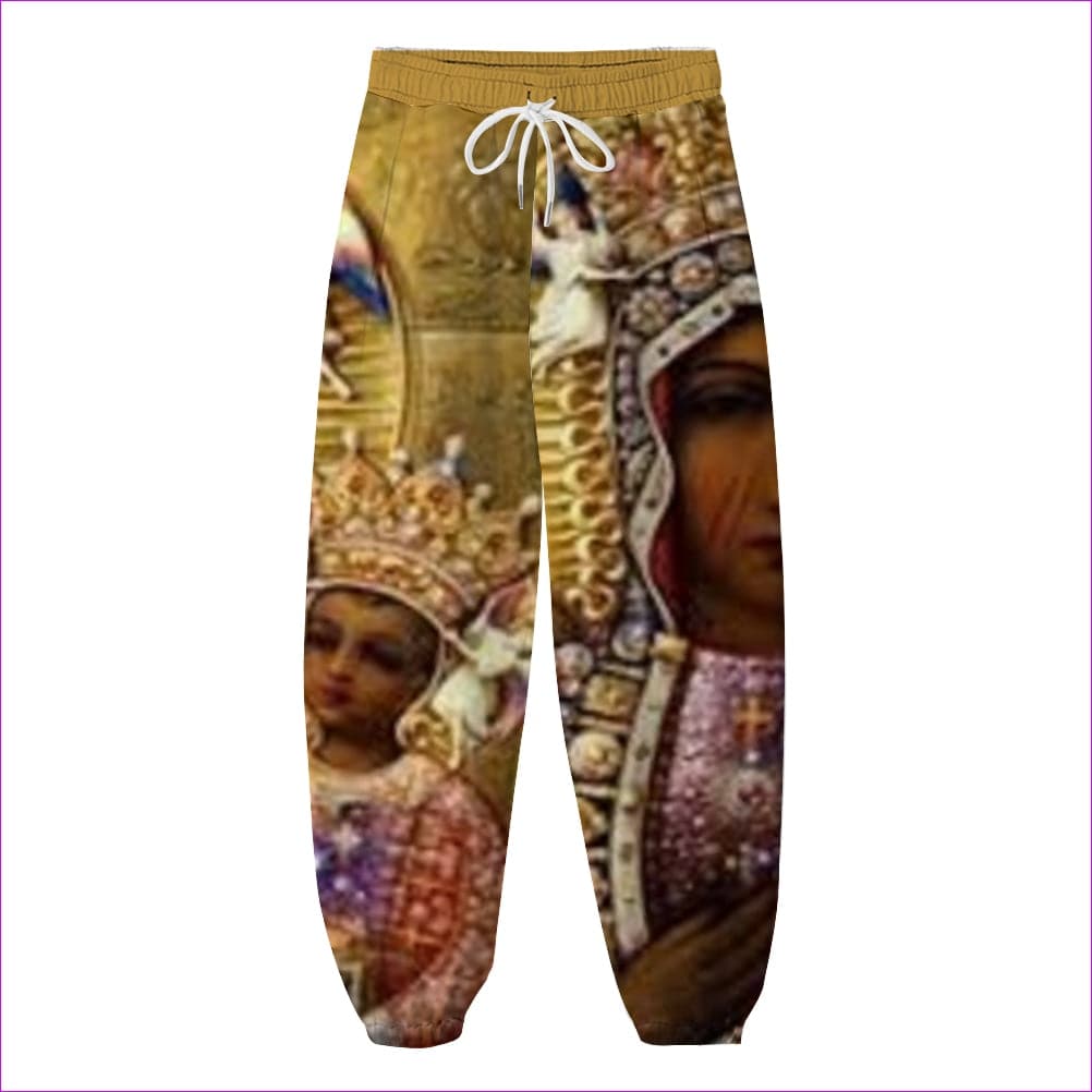 Black Madonna Baggy Jogger Pants - men's sweatpants at TFC&H Co.