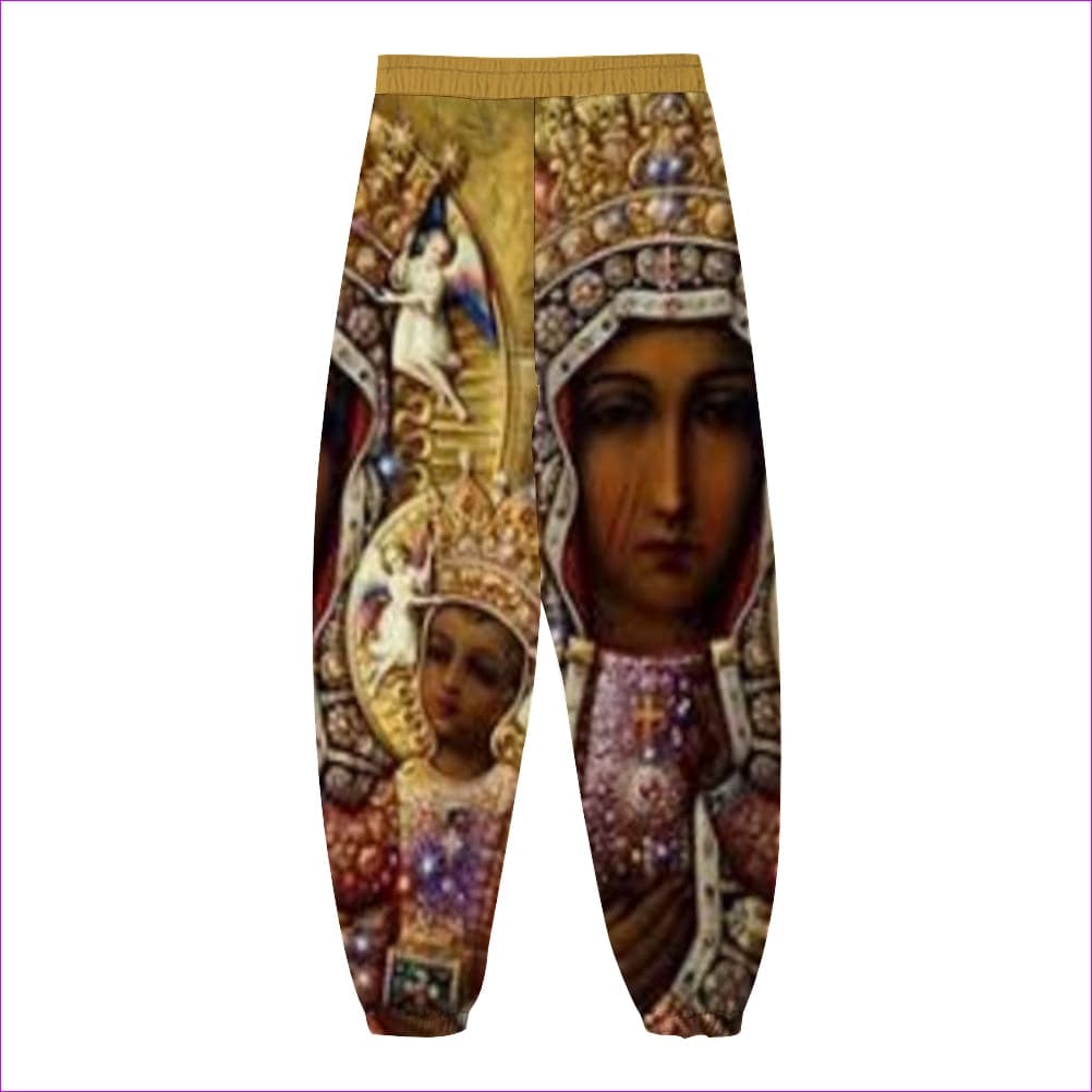 Black Madonna Baggy Jogger Pants - men's sweatpants at TFC&H Co.