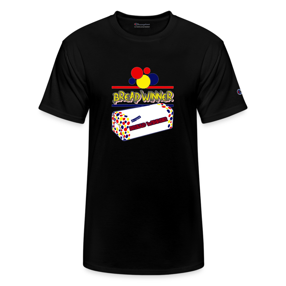 Black Bread Winner Champion Unisex T-Shirt - Champion Unisex T-Shirt at TFC&H Co.