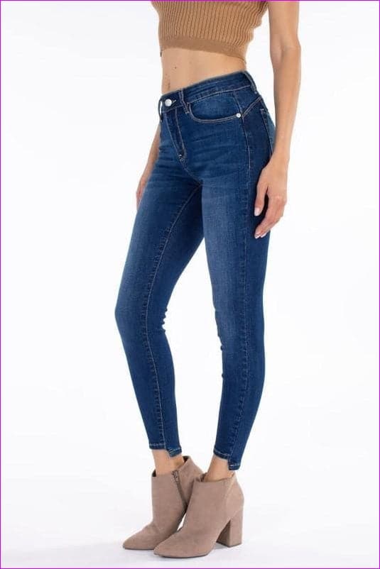 Butt Lifting High Rise Jeans - women's jeans at TFC&H Co.