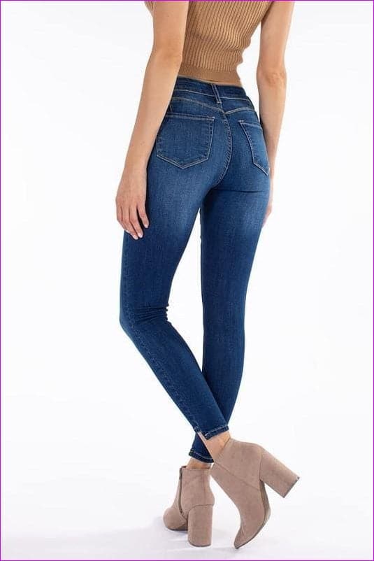 Butt Lifting High Rise Jeans - women's jeans at TFC&H Co.