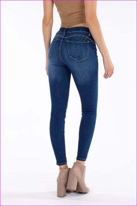 Butt Lifting High Rise Jeans - women's jeans at TFC&H Co.