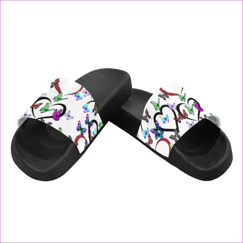 ButterFly Love Womens slides - women's slides at TFC&H Co.