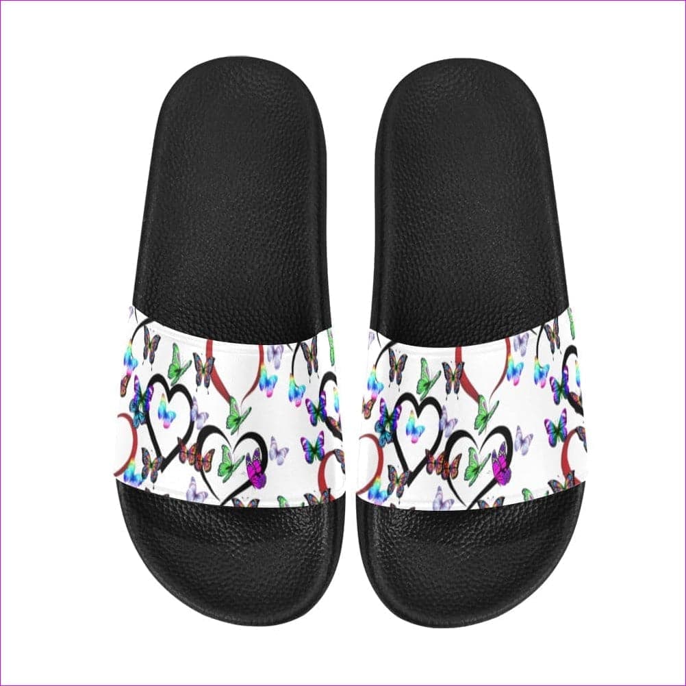 ButterFly Love Womens slides - women's slides at TFC&H Co.