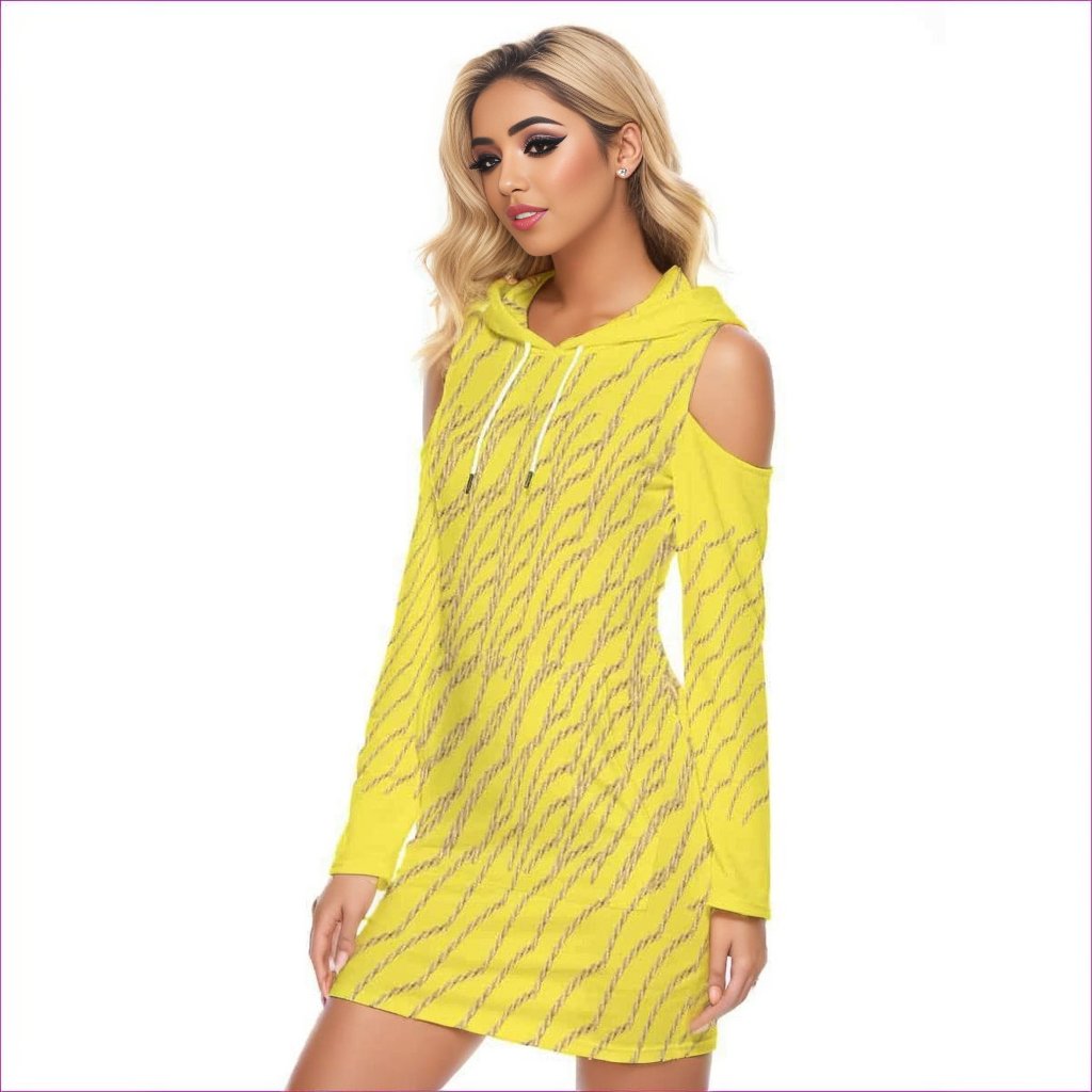 Chained Womens Cut Shoulder Dress - women's dress at TFC&H Co.