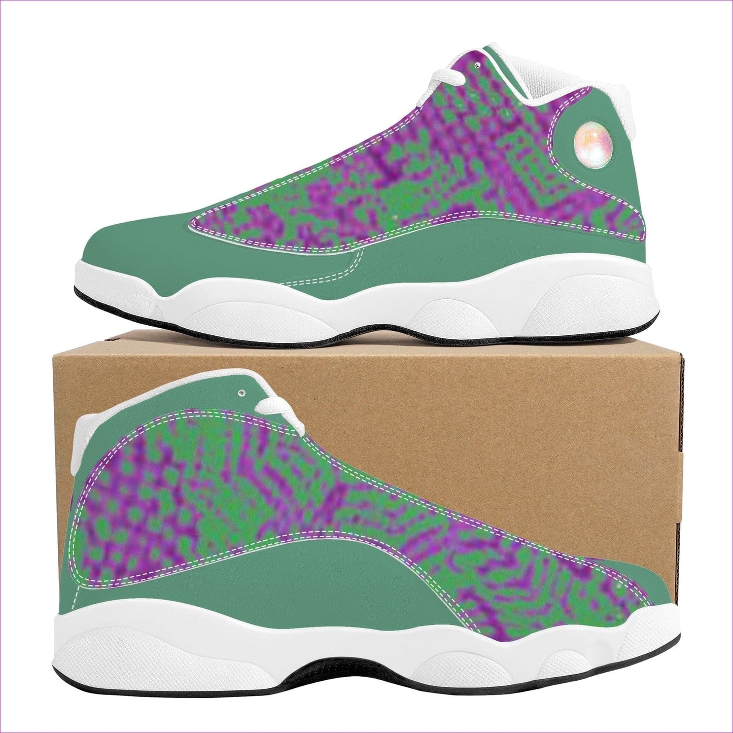 Chameleon Snake Basketball Shoes - unisex basketball shoes at TFC&H Co.