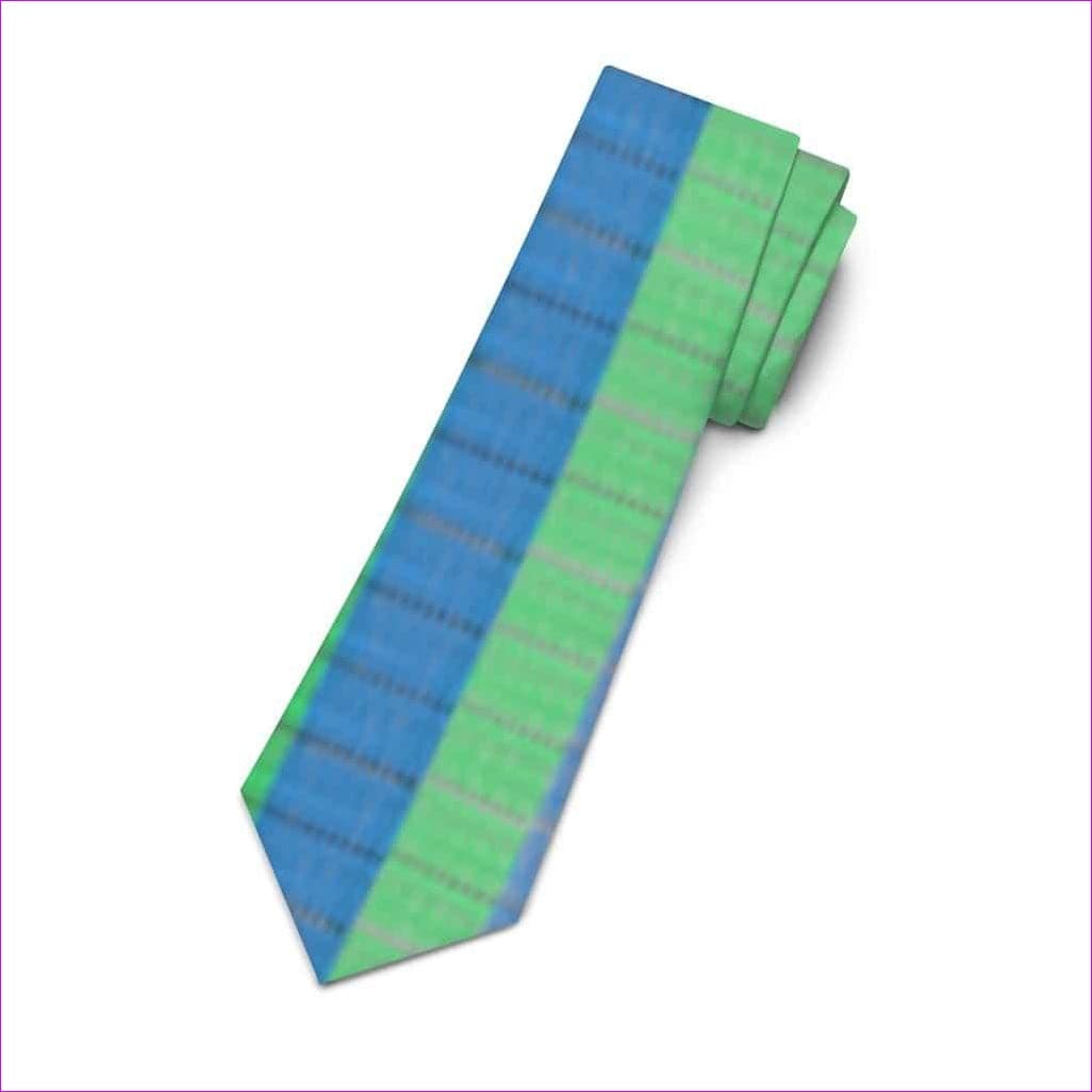 - Checkered Lime Necktie - necktie at TFC&H Co.