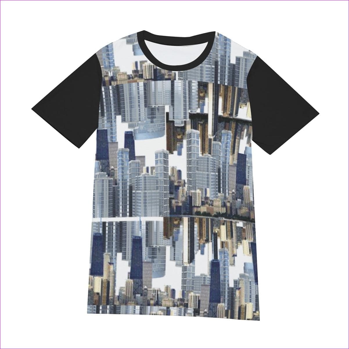 City Blocks Men's O-Neck T-Shirt | 100% Cotton - men's t-shirt at TFC&H Co.