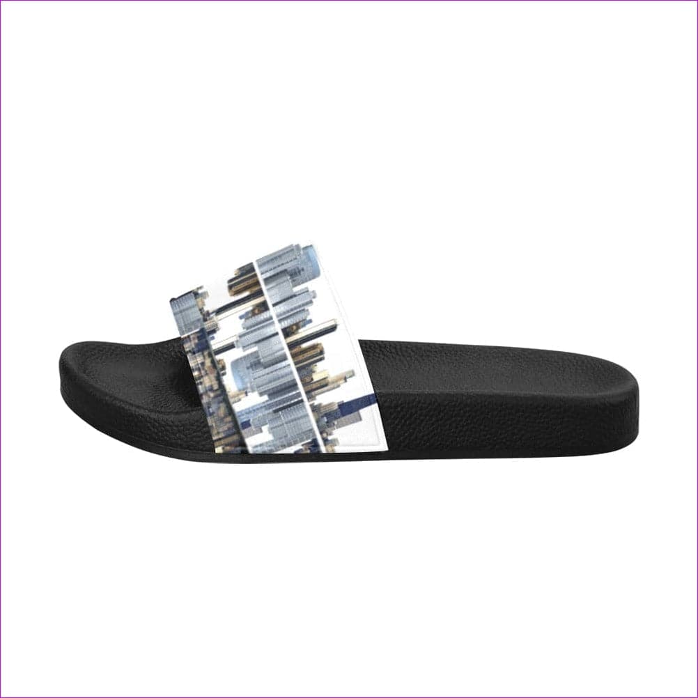 City Blocks Men's & Womens Slides - unisex slides at TFC&H Co.