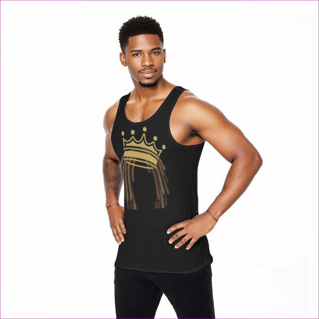 Crowned Dreadz Men's Tank Top - men's tank top at TFC&H Co.