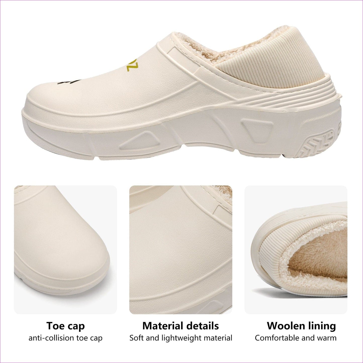 Crowned Dreadz Men's Warm Cotton Slippers - men's slippers at TFC&H Co.