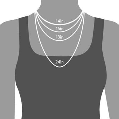 Customizable Name Rectangle Graphic Birthstone Necklace - necklace at TFC&H Co.