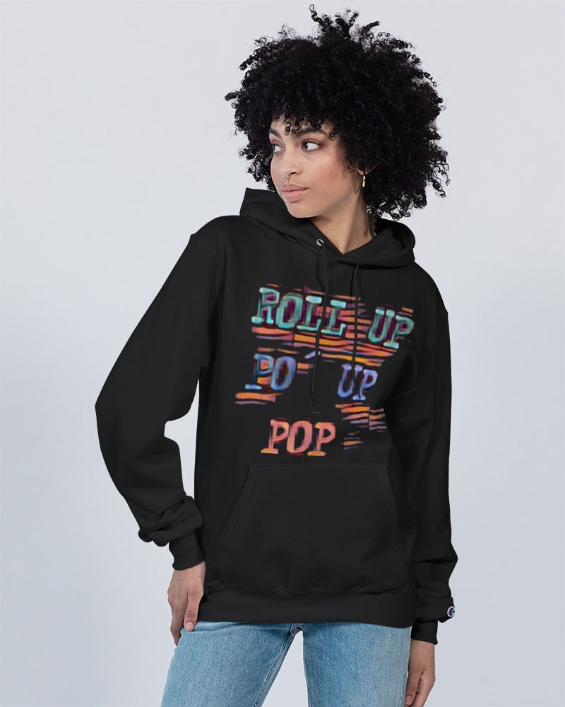 - Roll Up Po' Pop Rave Edition Unisex Hoodie | Champion - unisex hoodie at TFC&H Co.