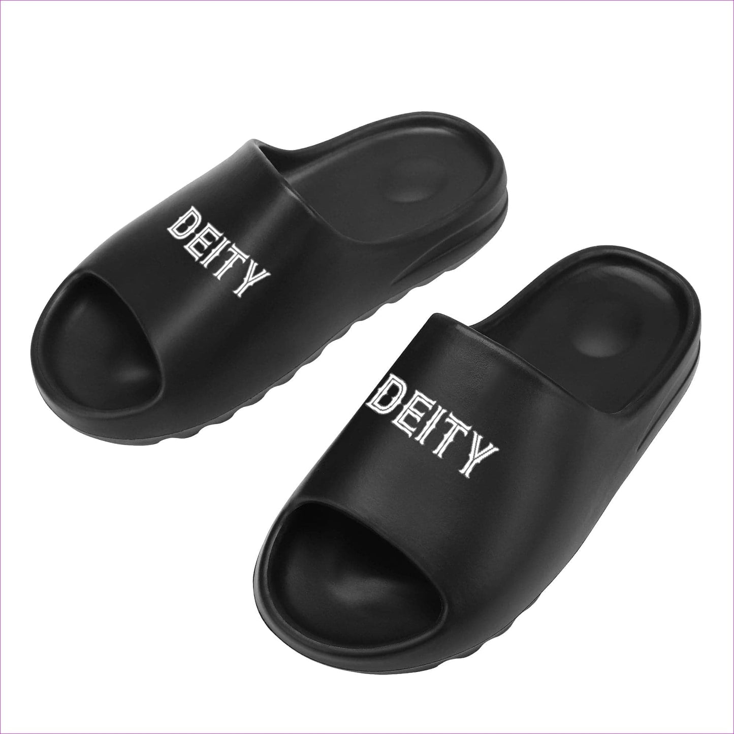 Deity Black Chunk Summer Slides - unisex slides at TFC&H Co.