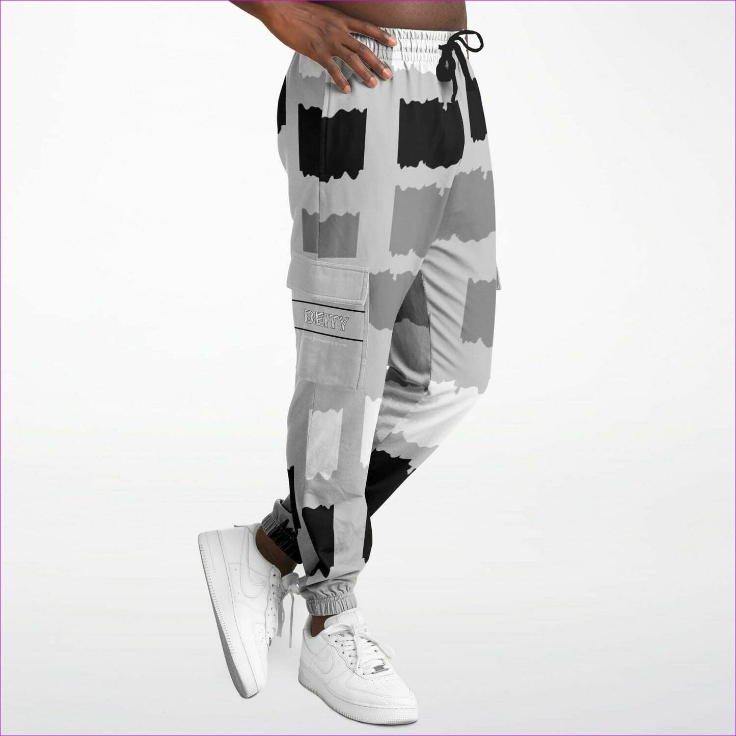 Deity Premium Cargo Sweatpants - Fashion Cargo Sweatpants - AOP at TFC&H Co.