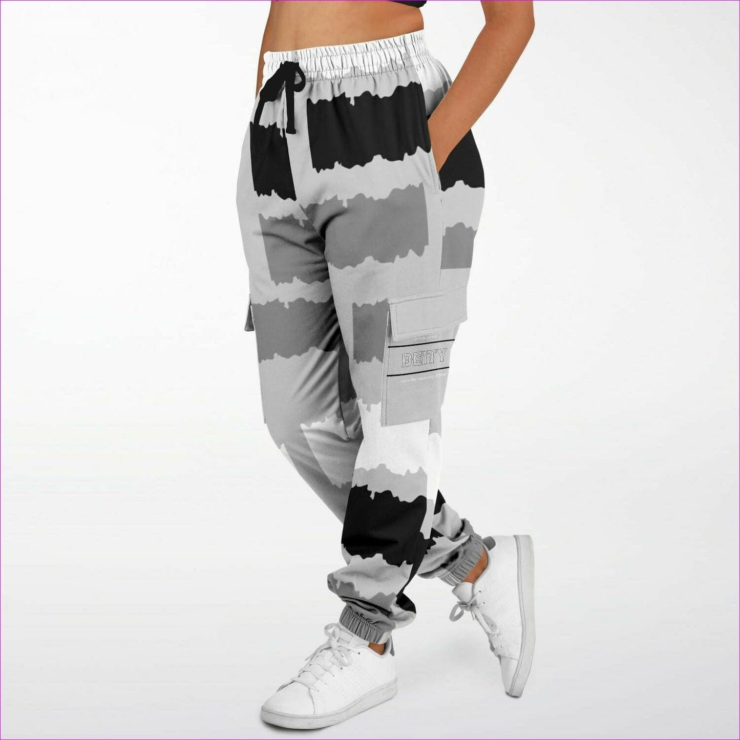 Deity Premium Cargo Sweatpants - Fashion Cargo Sweatpants - AOP at TFC&H Co.