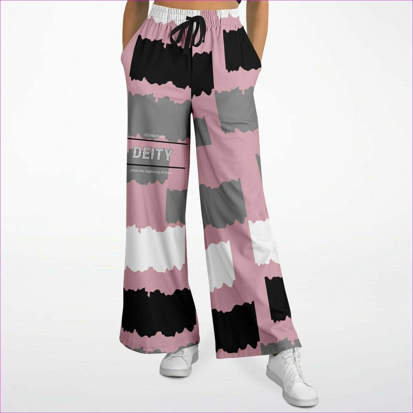 Deity Premium Womens Flared Joggers - Fashion Flare Jogger - AOP at TFC&H Co.