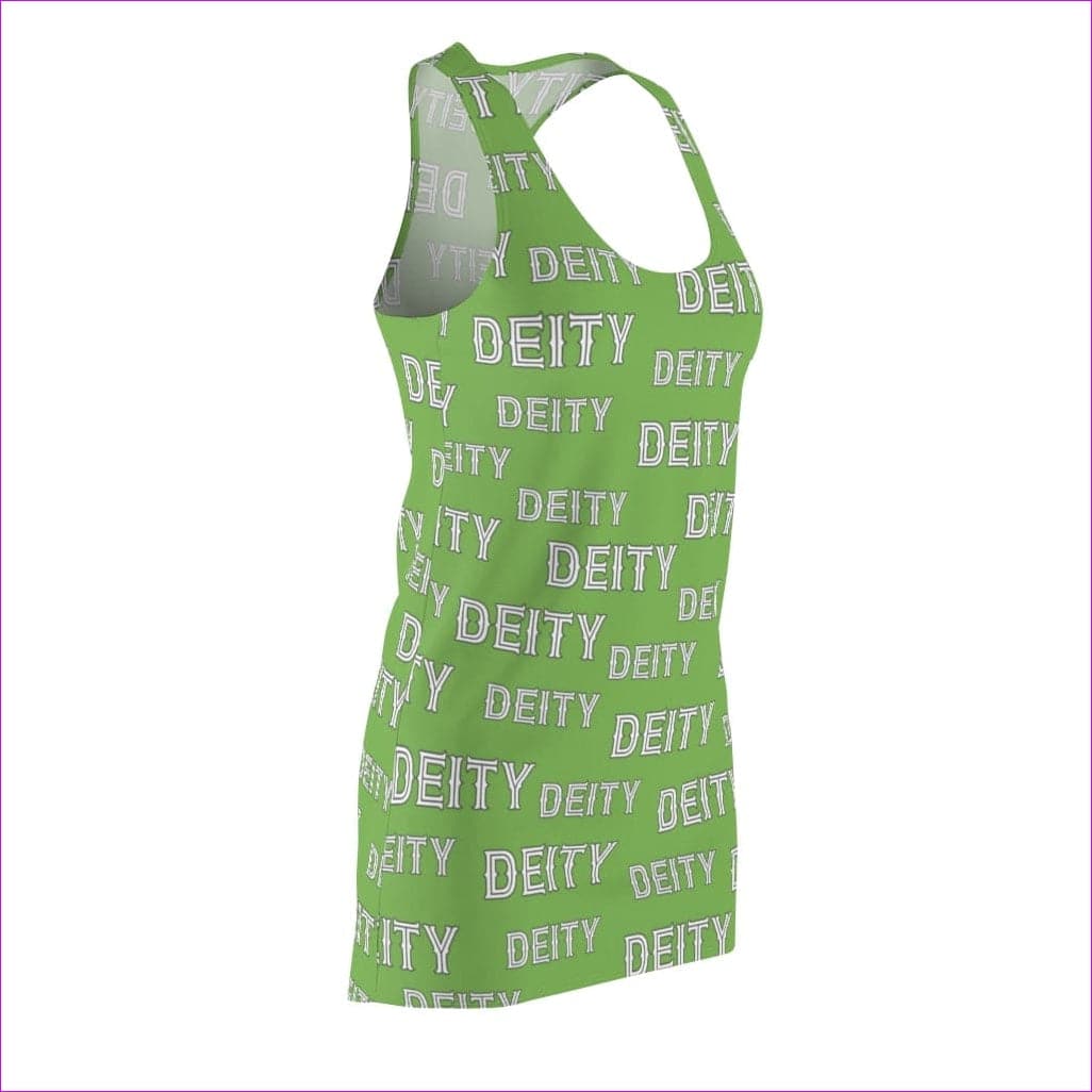 Deity Repeat Womens Cut & Sew Racerback Dress - Ships from The US- Ships from The US- Ships from The US - women's racerback dress at TFC&H Co.