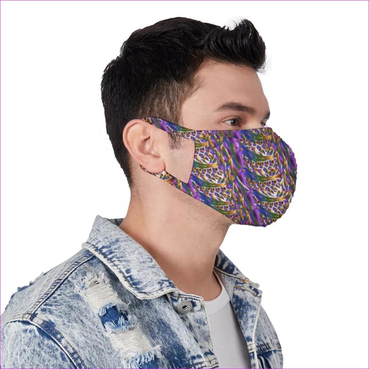 M multi-colored Derma Face Mask with Single Valve - face mask at TFC&H Co.