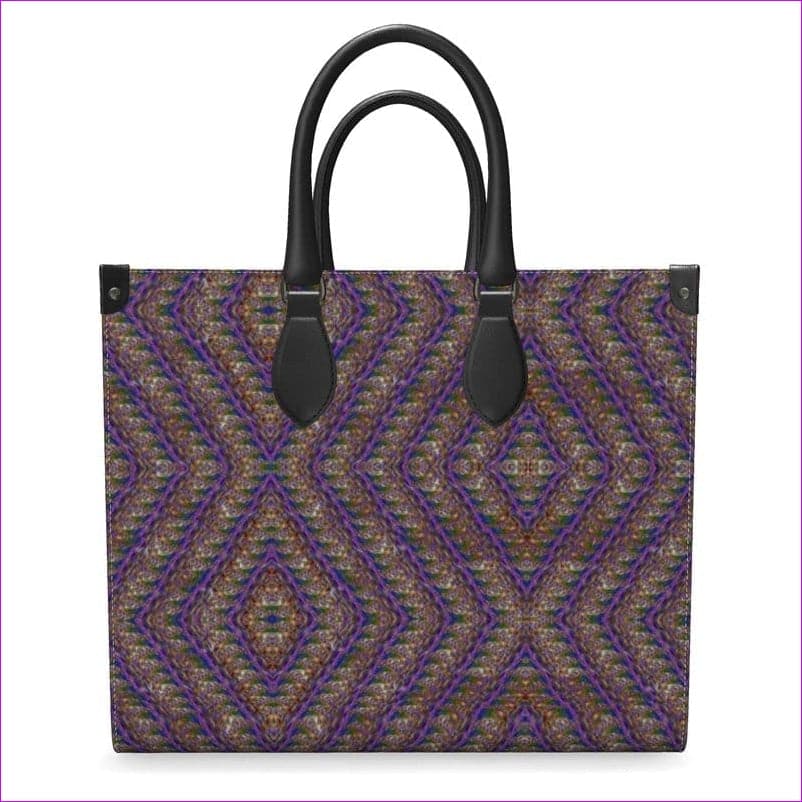 Derma Leather Shopper Bag - handbag at TFC&H Co.