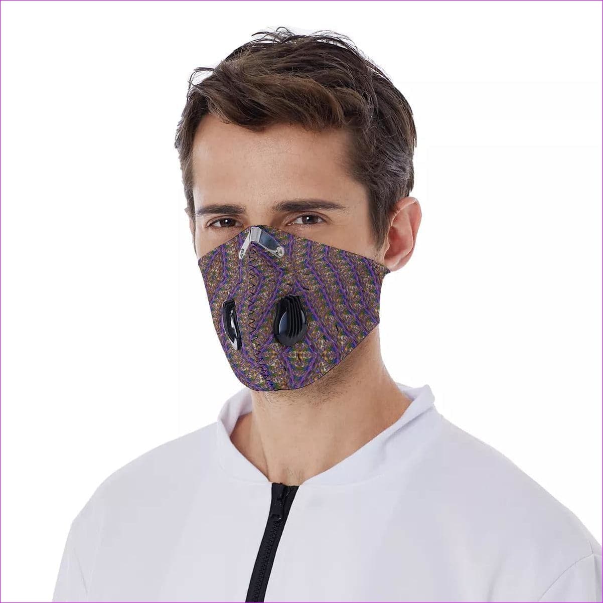 Derma Velcro Mask with Valves - face mask at TFC&H Co.
