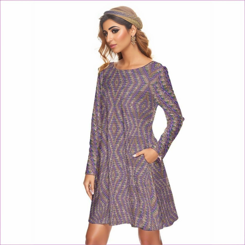 Derma Womens Crew Neck Dress - women's dress at TFC&H Co.